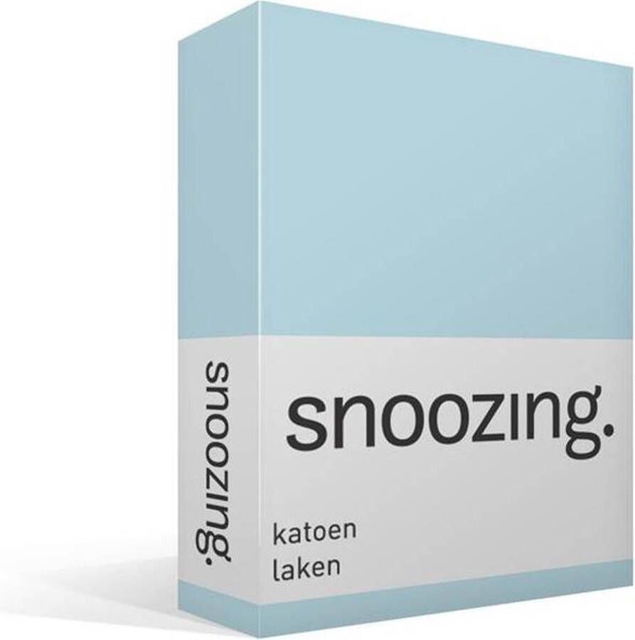 Snoozing Laken Katoen Lits-jumeaux 240x260 cm Hemel
