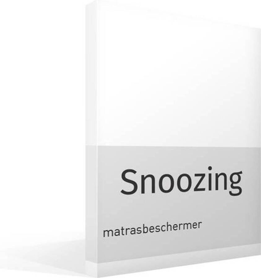 Snoozing Matrasbeschermer Tweepersoons 130 140x200 cm Wit