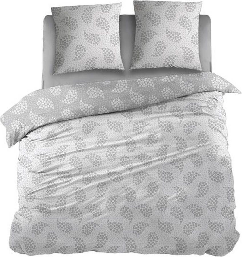Snoozing Rachel Dekbedovertrek Lits-jumeaux 240x200 220 cm Grey