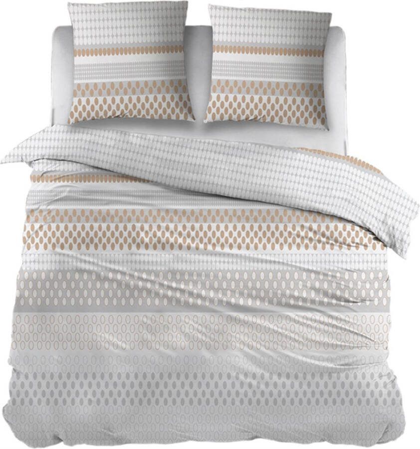 Snoozing Ronny Dekbedovertrek Lits-jumeaux 270x200 220 cm Grey