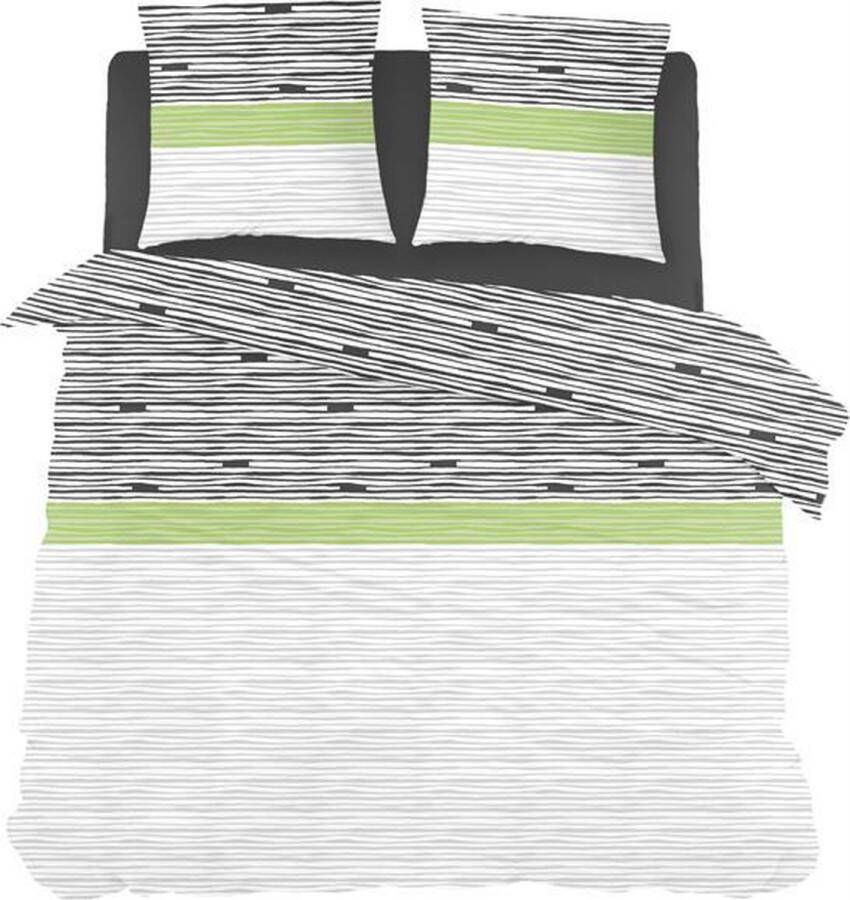 Snoozing Roxi Dekbedovertrek Lits-jumeaux 240x200 220 cm Green