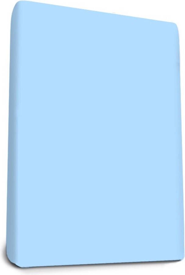 Snurky Hoeslaken Luxe 60 x 120 cm Blauw