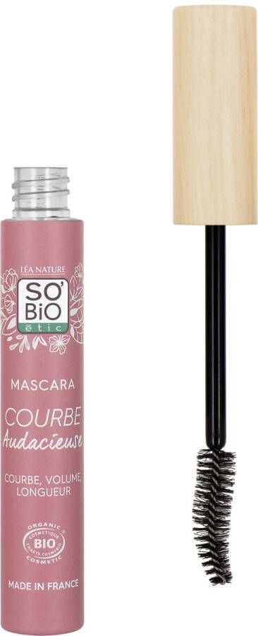 SO BIO ETIC 3 IN 1 MASCARA CURVE VOLUME LENGHT 01 BLACK 8ML