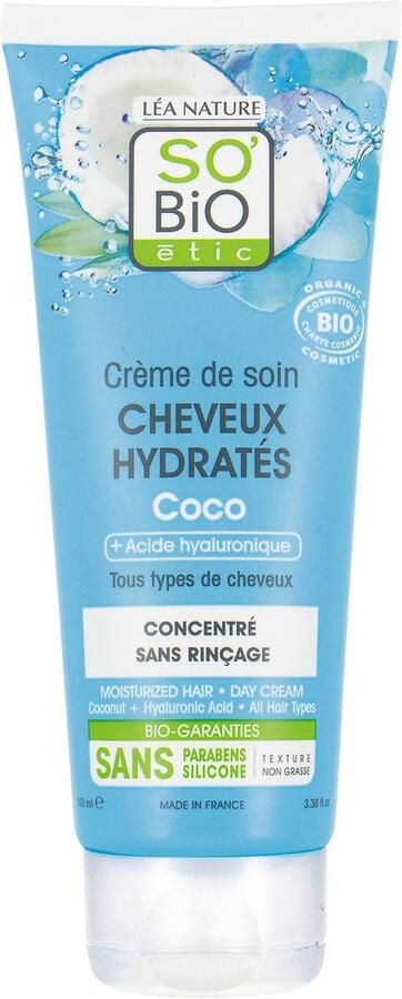 SO'BiO étic So'Bio Étic Leave In Conditioner Coconut & Hyaluronic Acid