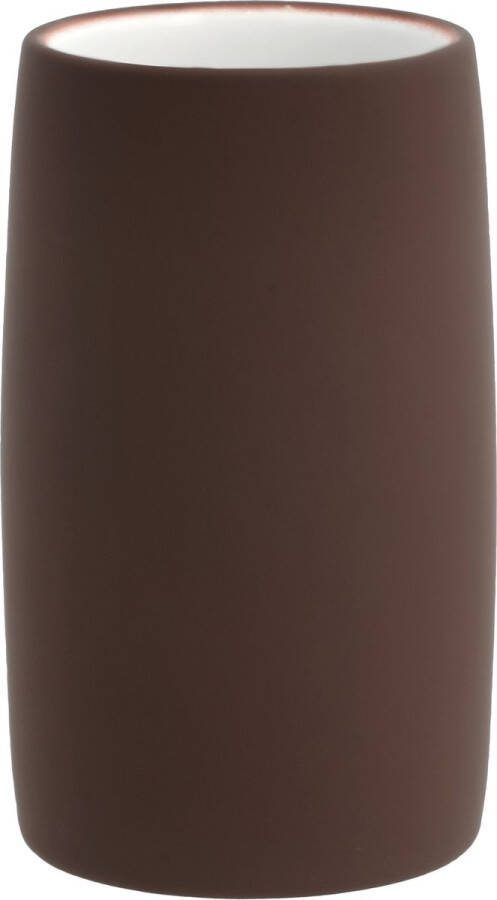 Södahl Mono Tandenborstelhouder Dia 6 5 x 11 cm Coffee brown