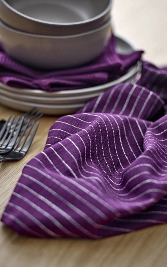 Södahl organic Spectrum Vaatdoek 30 x 30 cm 2 stuks Purple