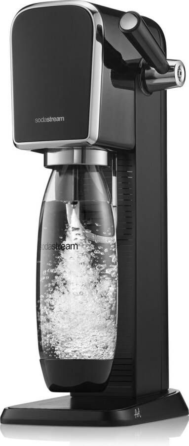 Sodastream ART Starterpack incl. 1l.Fles + Quick Connect Cilinder Waterkan Zwart