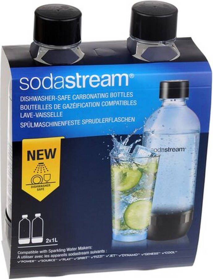 SodaStream Duo-pack Flessen Classic 1L Vaatwasbestendig 1042260310