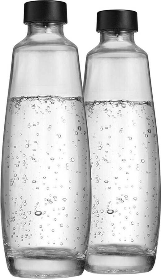 SodaStream Duo-Pack Glazen Karaffen 1L | Sodamakers toebehoren | 8719128118369