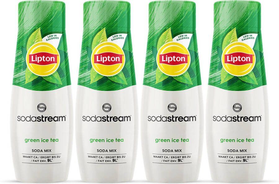 SodaStream Lipton Ice Tea Green siropen 4 stuks 4x440ml