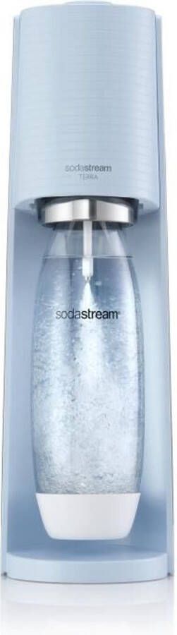 SodaStream Machine à soda et eau gazeuse TERRA Bleue Promo