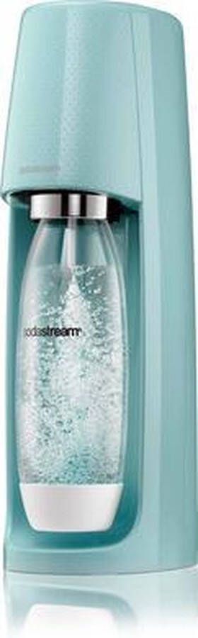 SodaStream Spirit bruiswatertoestel Icy Blue studio edition incl.CO2 cilinder