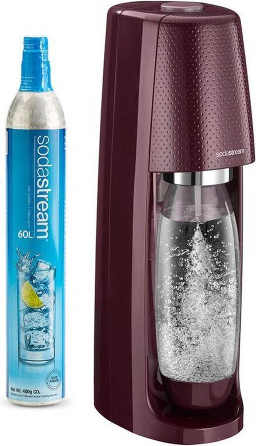 SodaStream Spirit Bruiswatertoestel Lush Plum Limited Edition incl CO2 cilinder