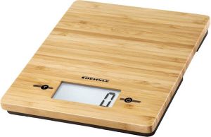 Soehnle digitale keukenweegschaal Bamboo tot 5 kg