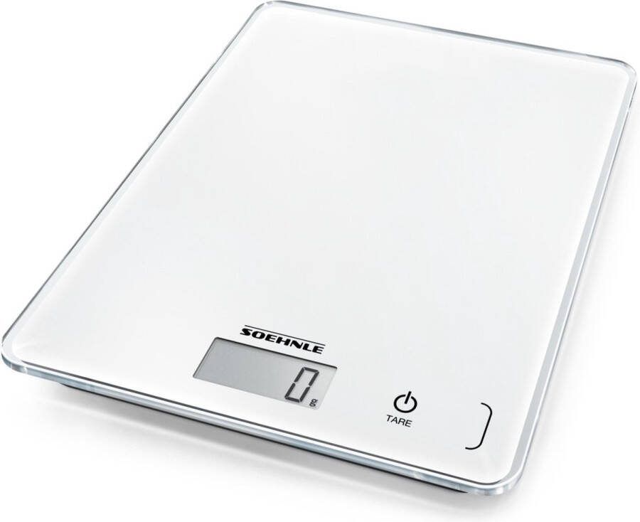 Soehnle Keukenweegschaal Page Compact 300 Draagvermogen tot maximaal 5 kg (op 1 g nauwkeurig)