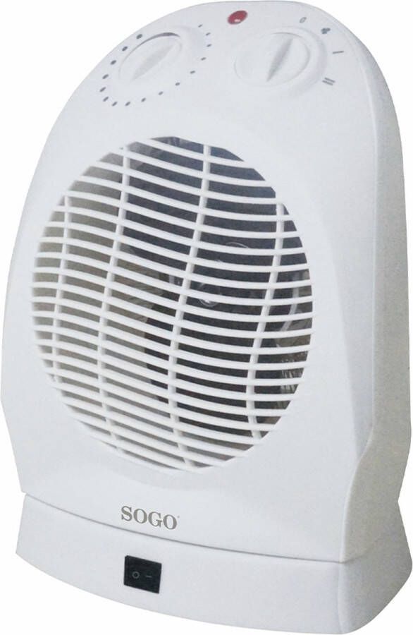 Sogo 18320 Elektrische Ventilatorkachel 2000 Watt