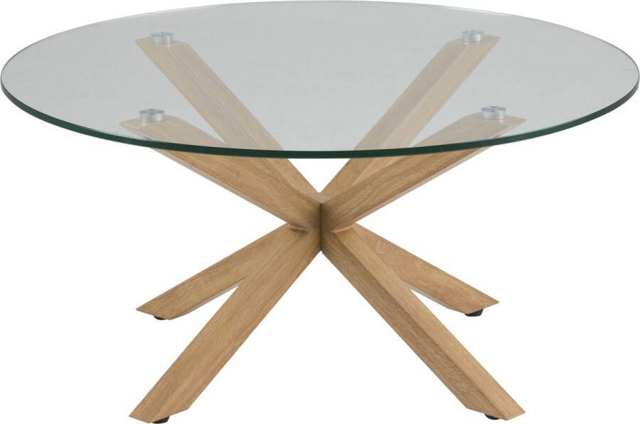 Sohome Glazen Salontafel 'Samona' 82cm