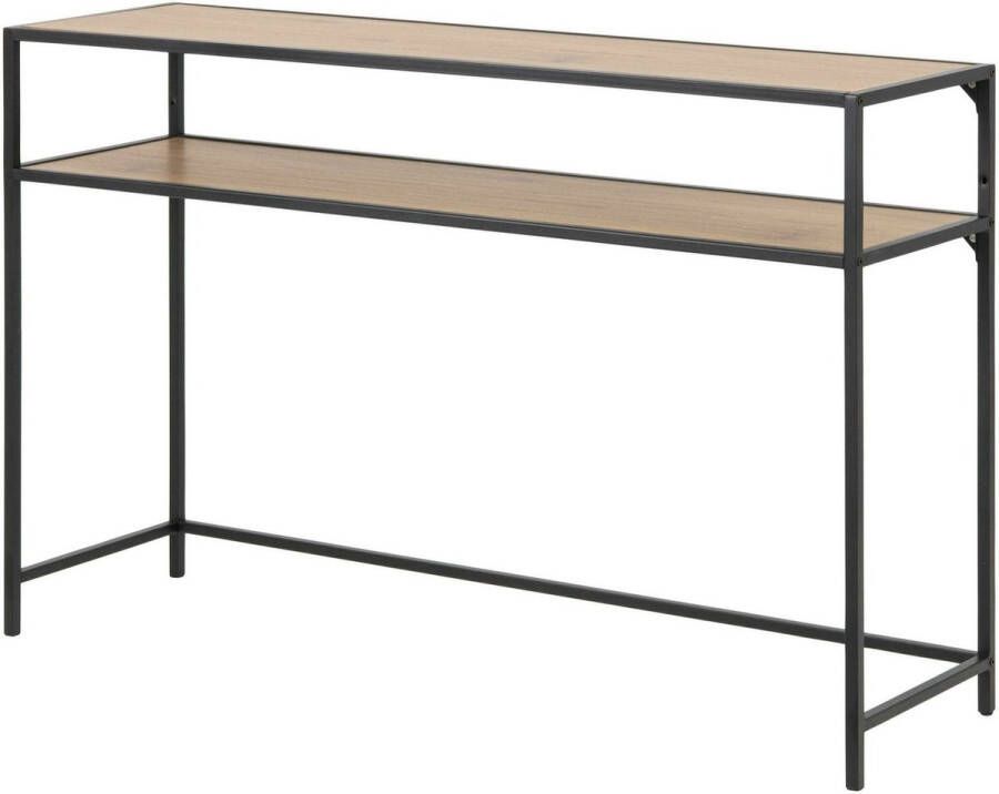 Sohome Sidetable 'Joannie' Eiken en metaal 120cm