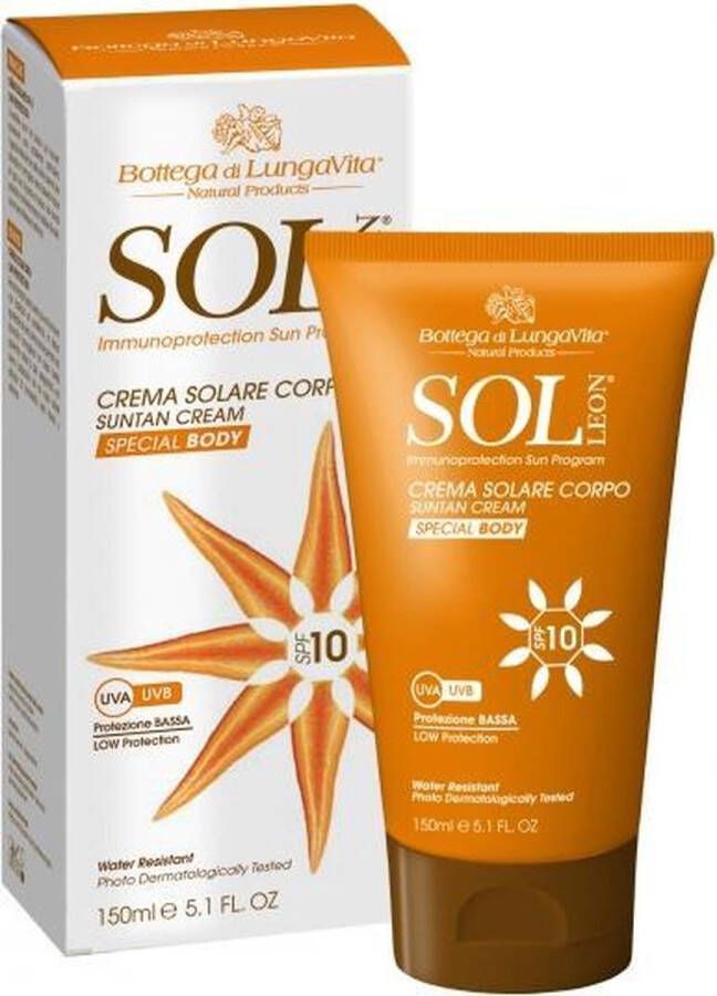 SOL Léon Sun Protection Body Cream SPF10 Standard (150ml)