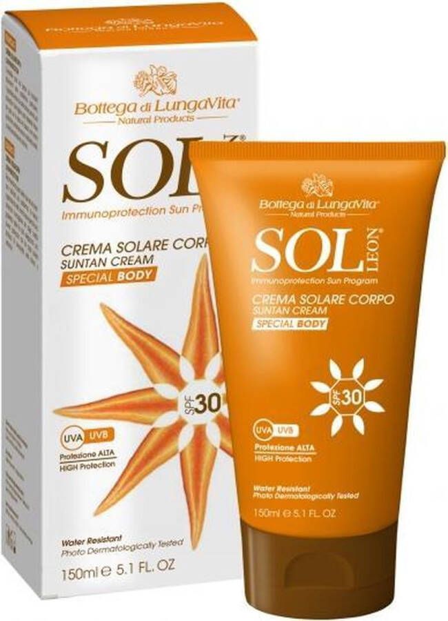 SOL Léon Sun Protection Body Cream SPF30 High (150ml)