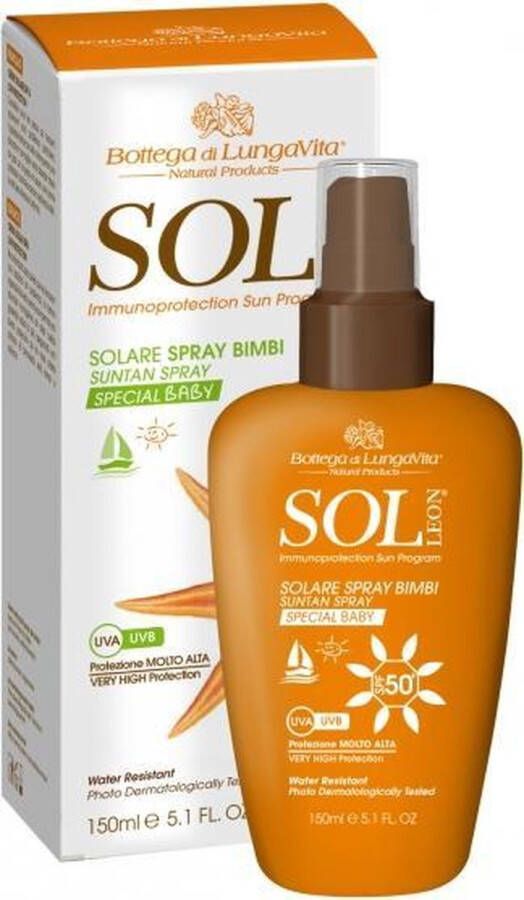 SOL Léon Sun Protection Body Spray SPF50 Extreme | Special Baby (150ml)