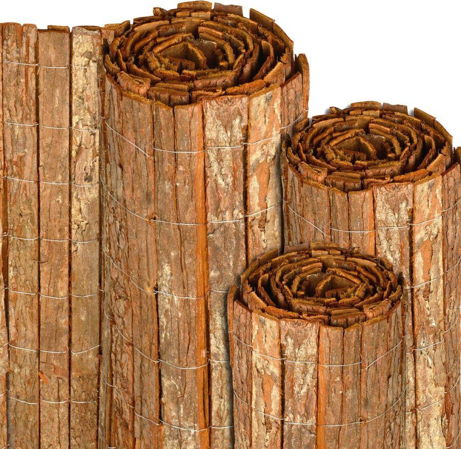 Sol Royal R63 – Balkonscherm Bomschors 160x300cm – FSC Balkondoek Schors – Privacyscherm Windscherm & Zonwering