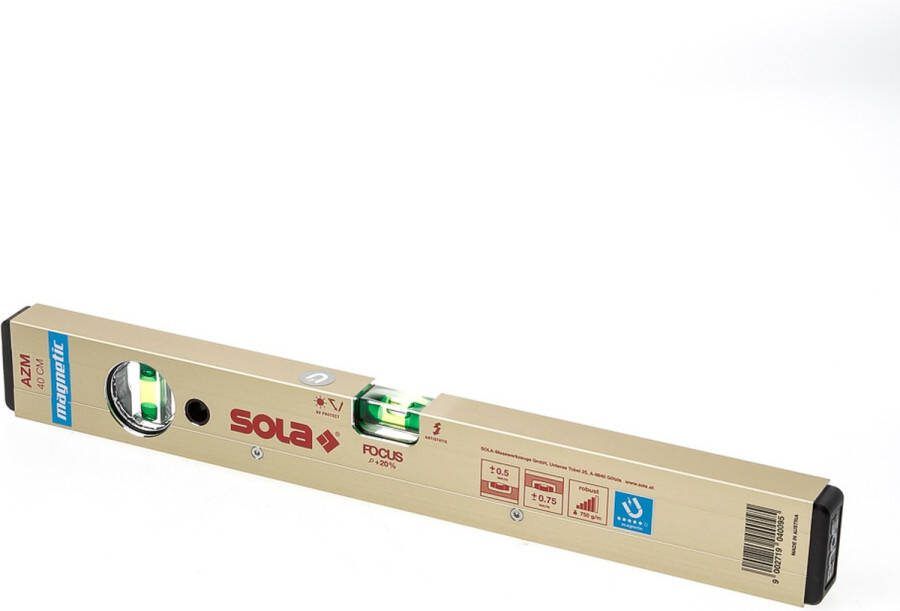 Sola AZM 40 Magnetische Waterpas 40cm 01820501