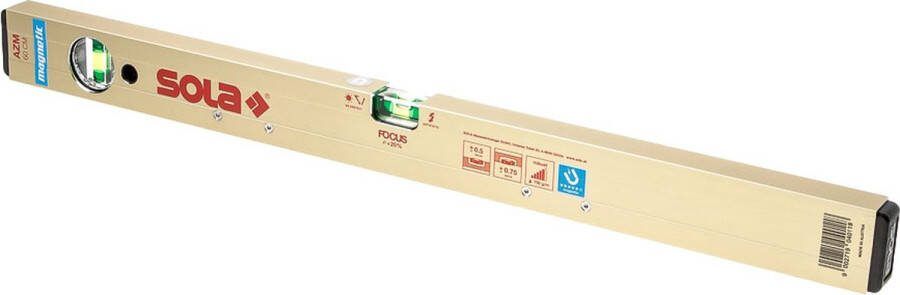 Sola AZM 60 Magnetische Waterpas 60cm 01820801