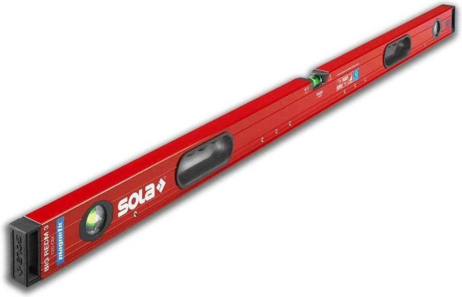 Sola BIG REDM 3 150 Magnetische Waterpas 3 Libellen 01816501