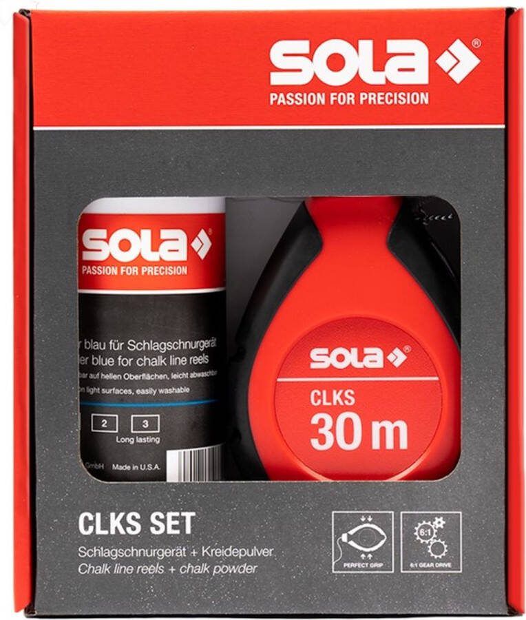 Sola CLKS Set Slaglijnmolen 30 meter Blauw – 66114143