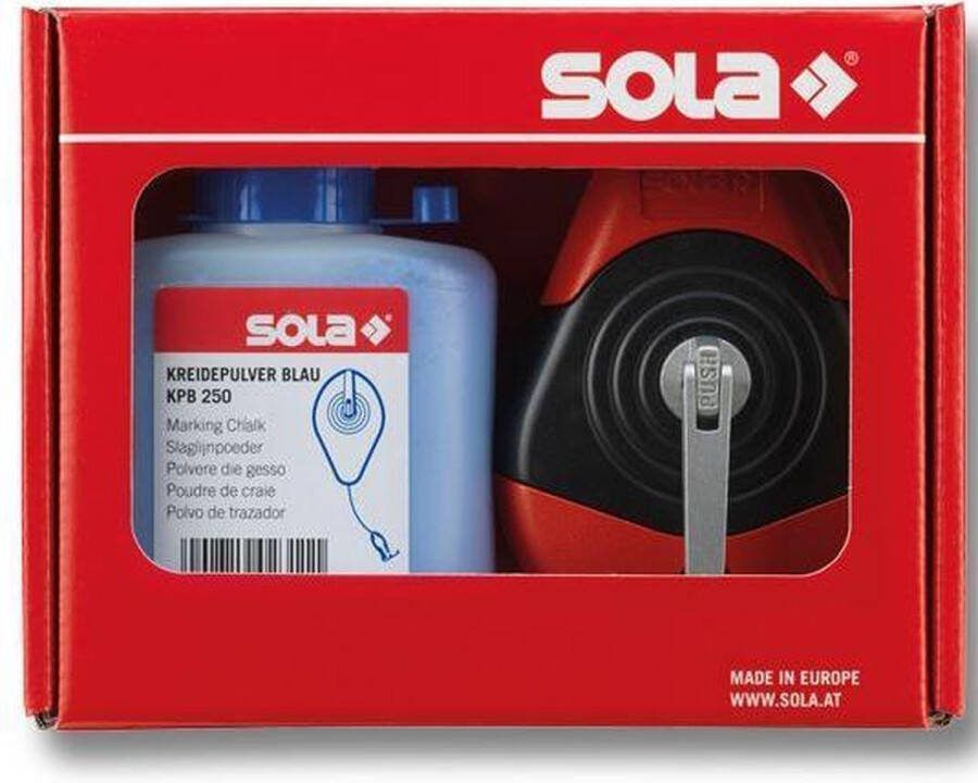 Sola CLP 30 SET B Slaglijnmolen Set met slaglijnpoeder Blauw