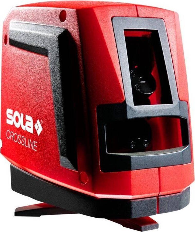 Sola CROSSLINE Lijnlaser in koffer 20m Rood