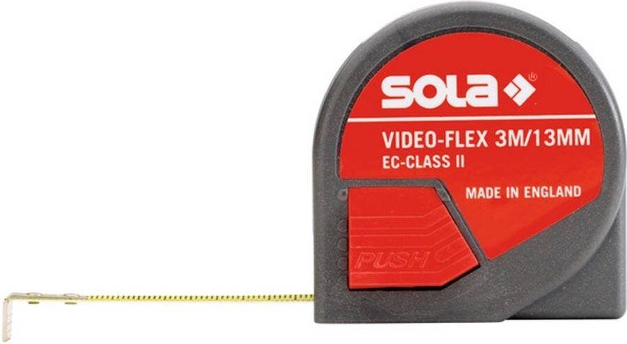 Sola Video-Flex VF 3 m Rolmaat 3m x 13mm