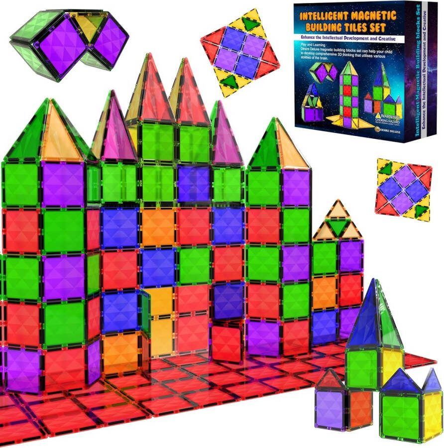 Solacis Magneet speelgoed Magneetspeelgoed Magneet speelgoed constructie Magneet speelgoed bouwen blokken Must have!