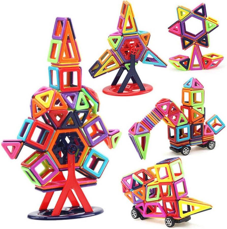 Solacis Magneet speelgoed Magneetspeelgoed Magneet speelgoed constructie Magneet speelgoed bouwen blokken Must have!