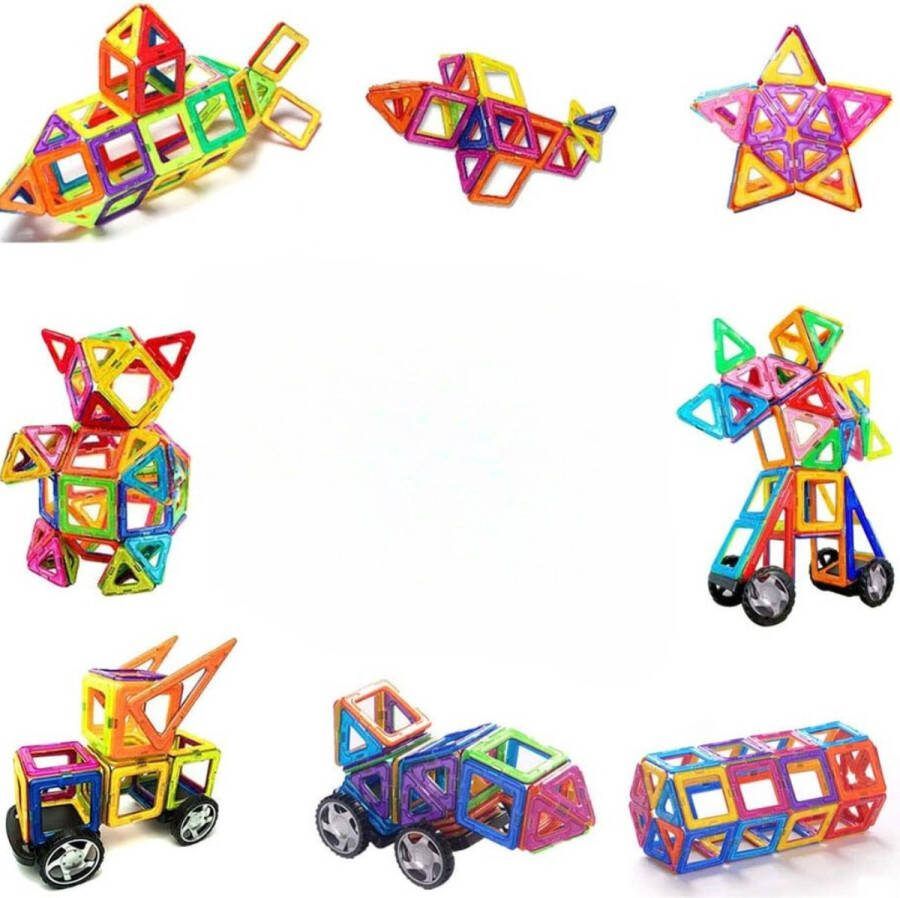 Solacis Magneet speelgoed Magneetspeelgoed Magneet speelgoed constructie Magneet speelgoed bouwen blokken Must have!