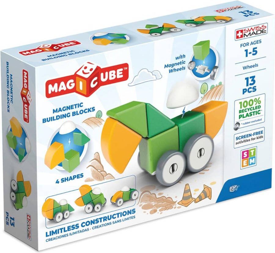 Solacis Magneet speelgoed Magneetspeelgoed Magneet speelgoed constructie Magneet speelgoed bouwen blokken Must have!