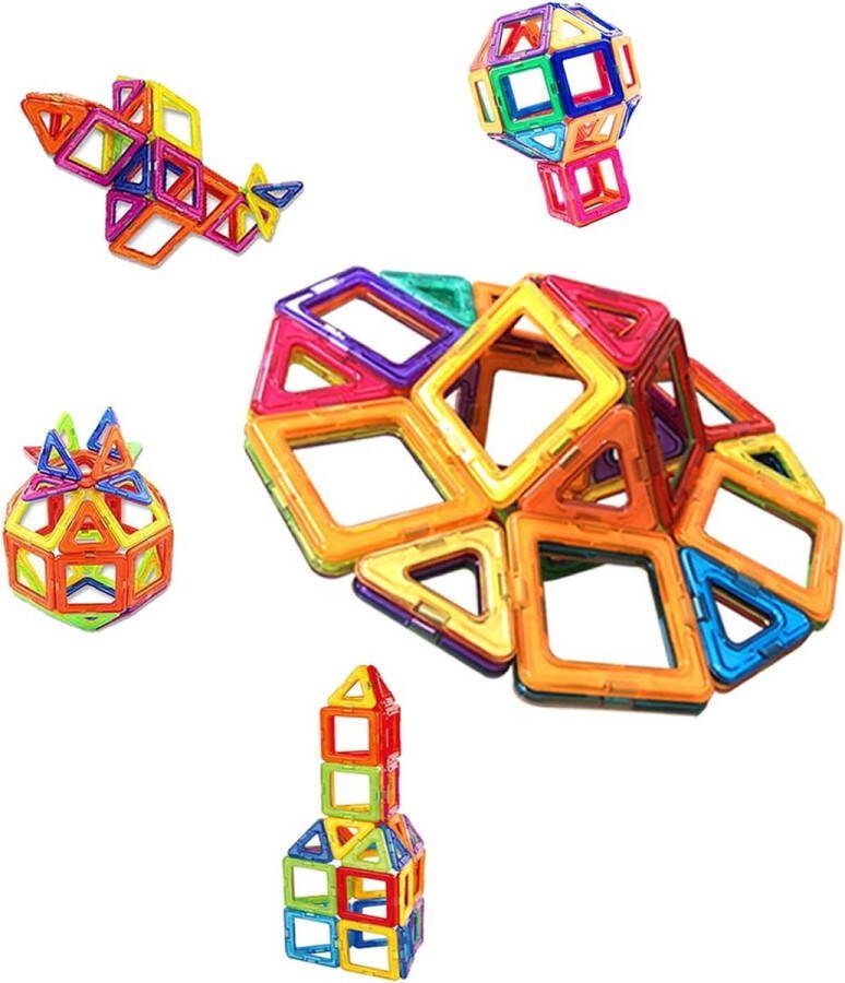 Solacis Magneet speelgoed Magneetspeelgoed Magneet speelgoed constructie Magneet speelgoed bouwen blokken Must have!