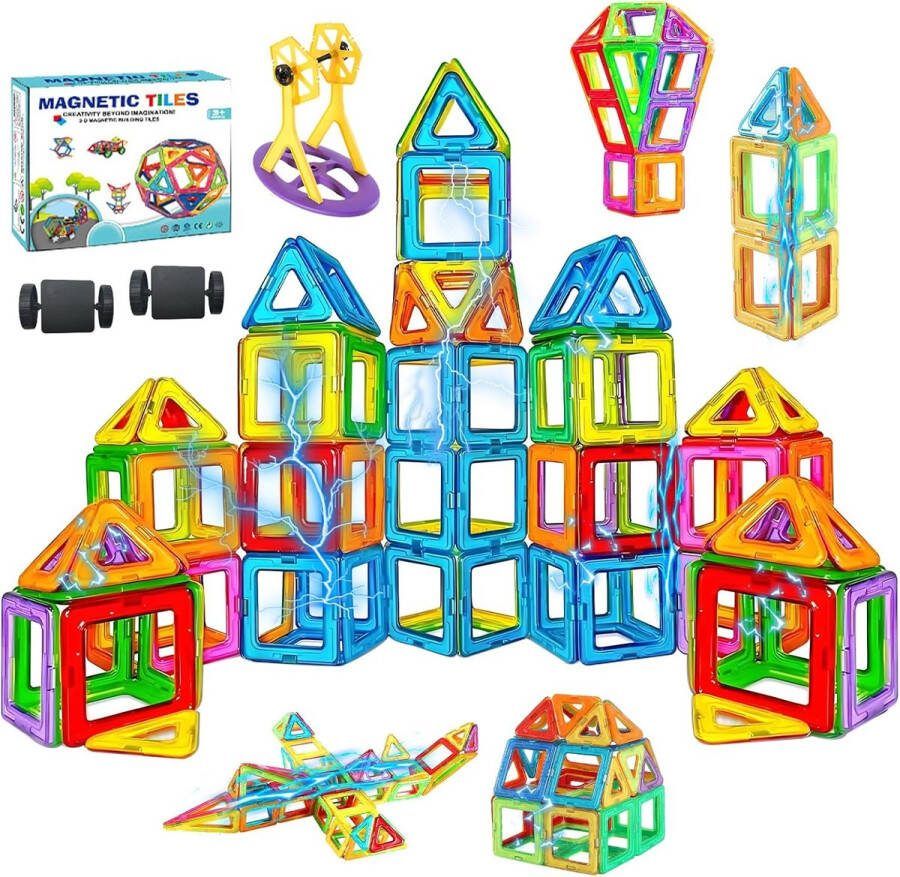 Solacis Magneet speelgoed Magneetspeelgoed Magneet speelgoed constructie Magneet speelgoed bouwen blokken Must have!