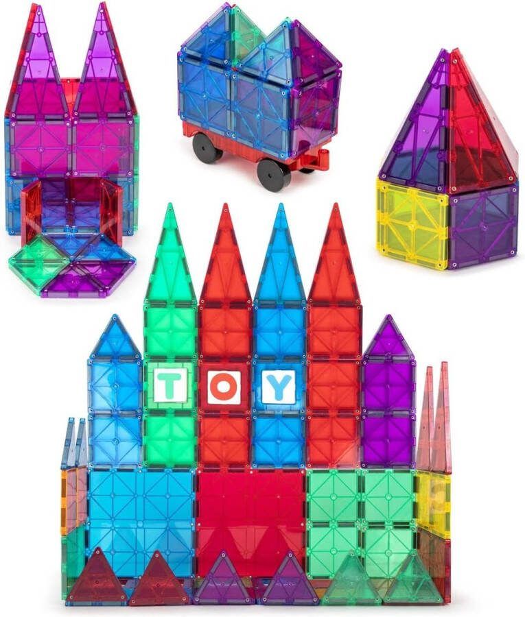 Solacis Magneet speelgoed Magneetspeelgoed Magneet speelgoed constructie Magneet speelgoed bouwen blokken Must have!