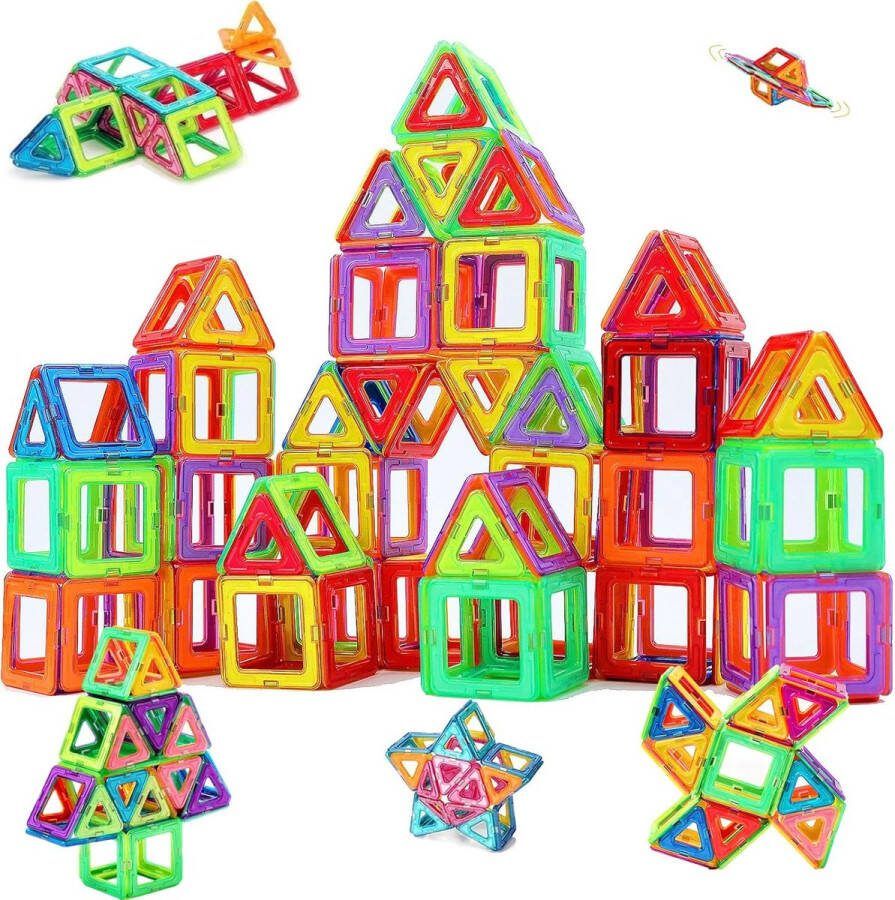 Solacis Magneet speelgoed Magneetspeelgoed Magneet speelgoed constructie Magneet speelgoed bouwen blokken Must have!