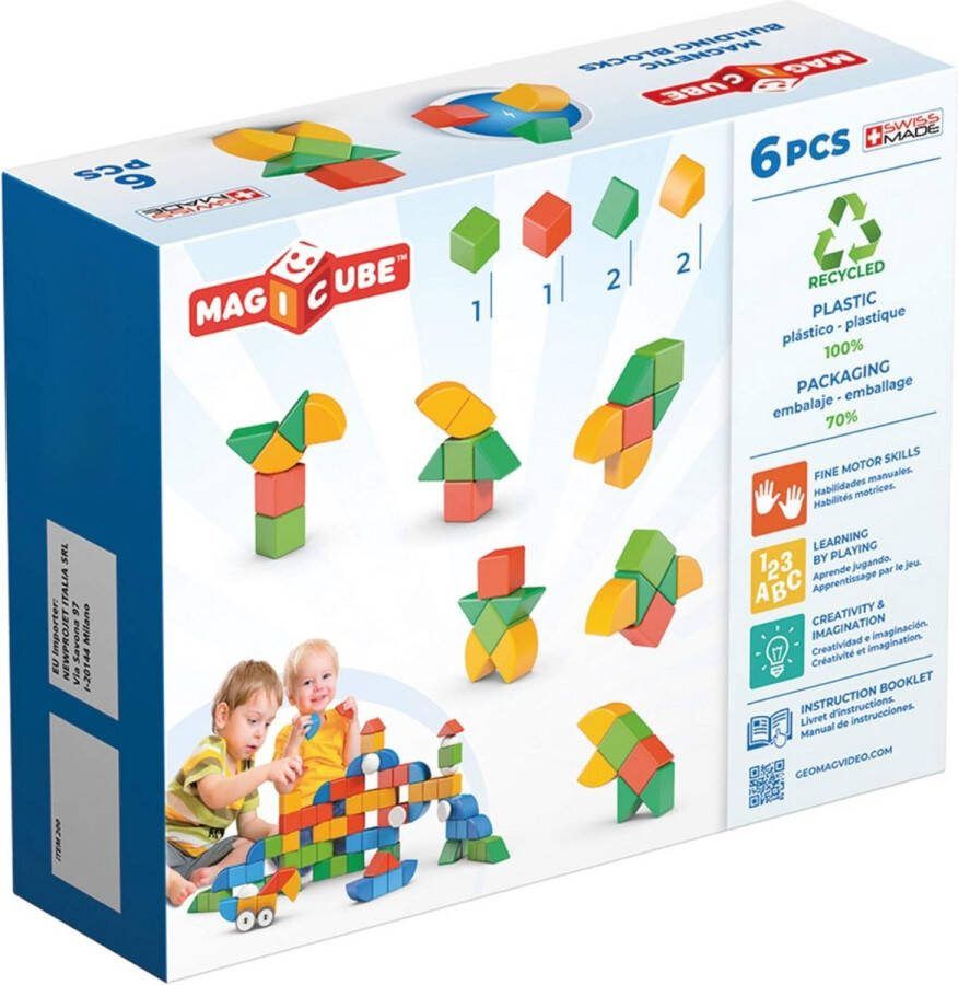 Solacis Magneet speelgoed Magneetspeelgoed Magneet speelgoed constructie Magneet speelgoed bouwen blokken Must have!