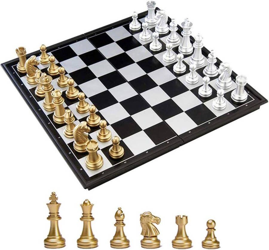 Solacis Magnetisch schaakspel Magnetisch schaakbord Reis schaakspel Schaken Schaakspel Must have!