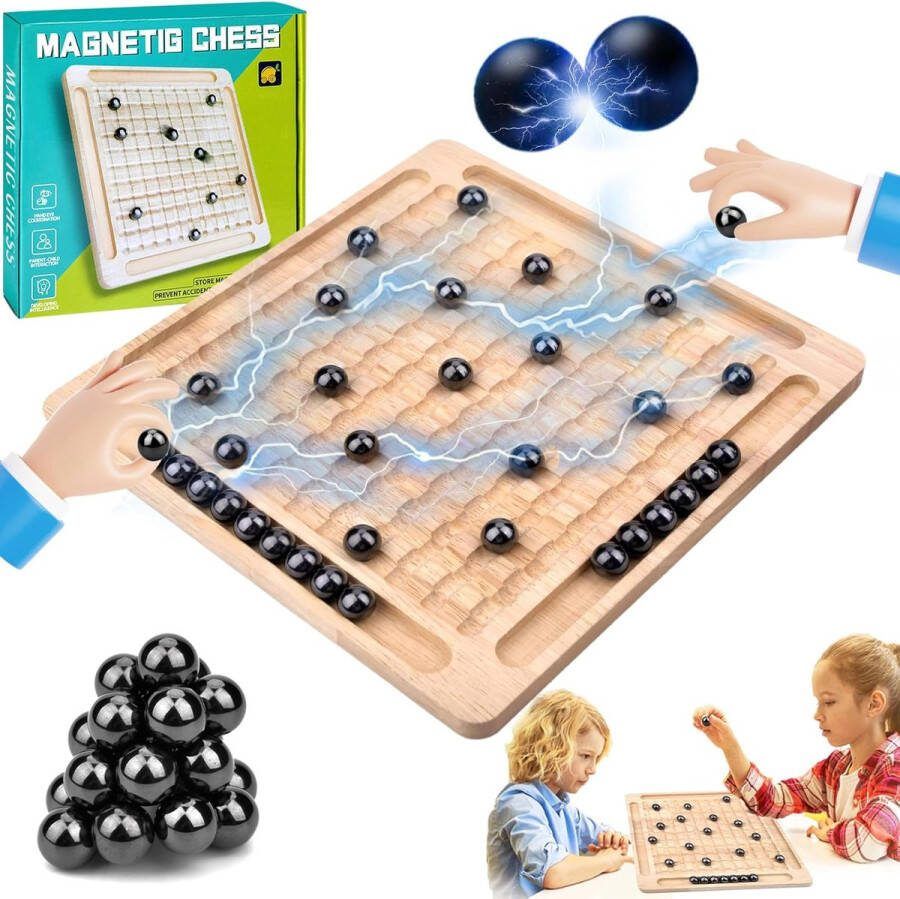 Solacis Magnetisch schaakspel Magnetisch schaakbord Reis schaakspel Schaken Schaakspel Must have!