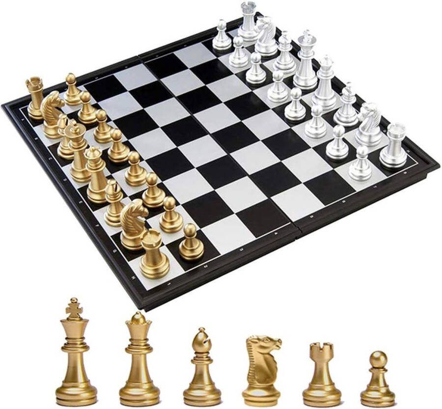 Solacis Magnetisch schaakspel Magnetisch schaakbord Reis schaakspel Schaken Schaakspel Must have!
