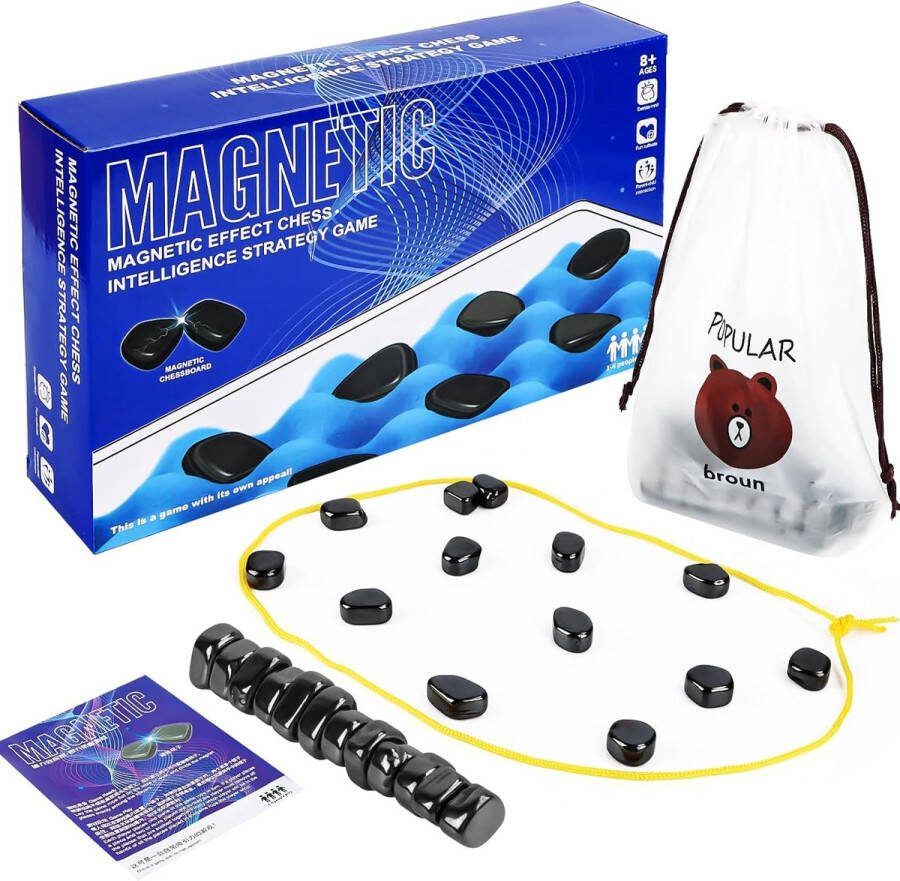 Solacis Magnetisch schaakspel Magnetisch schaakbord Reis schaakspel Schaken Schaakspel Must have!