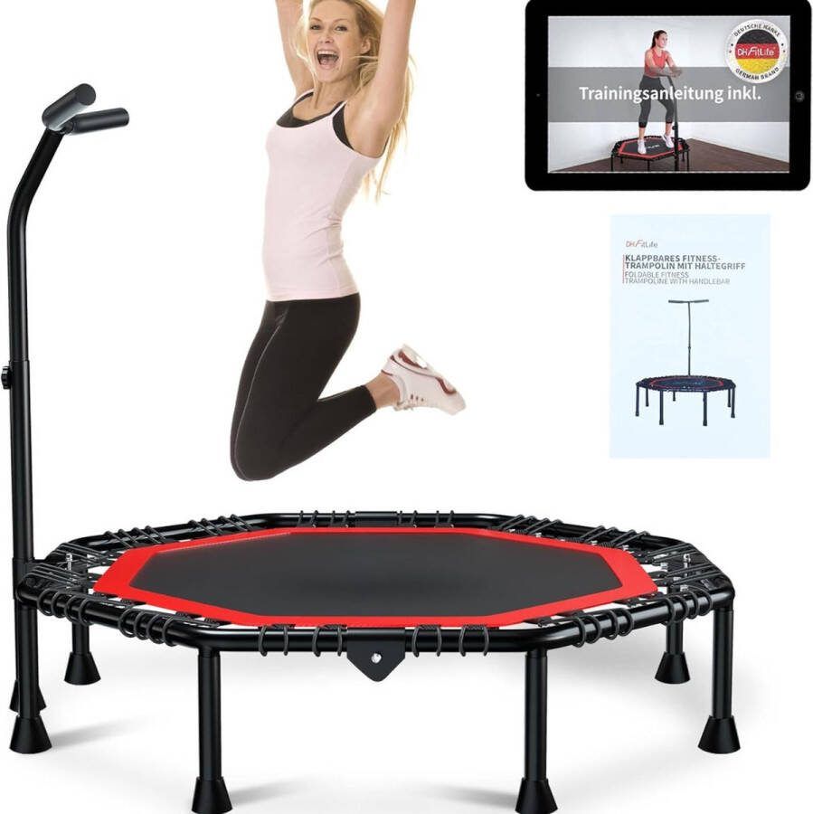 Solacis Mini trampoline Fitness trampoline Kinder trampoline Mini trampoline volwassenen Kleine trampoline Must have!