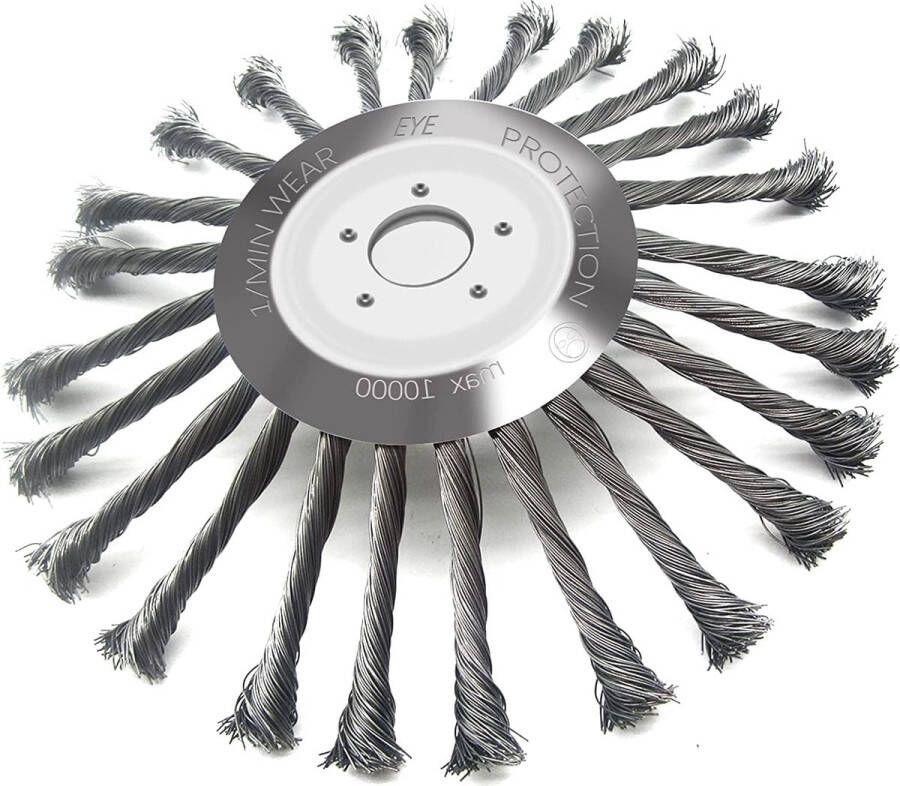 Solacis Onkruidborstel Bosmaaier Onkruidborstel bosmaaier Onkruidborstel voor bosmaaier Onkruid borstel Must have om onkruid te verwijderen!