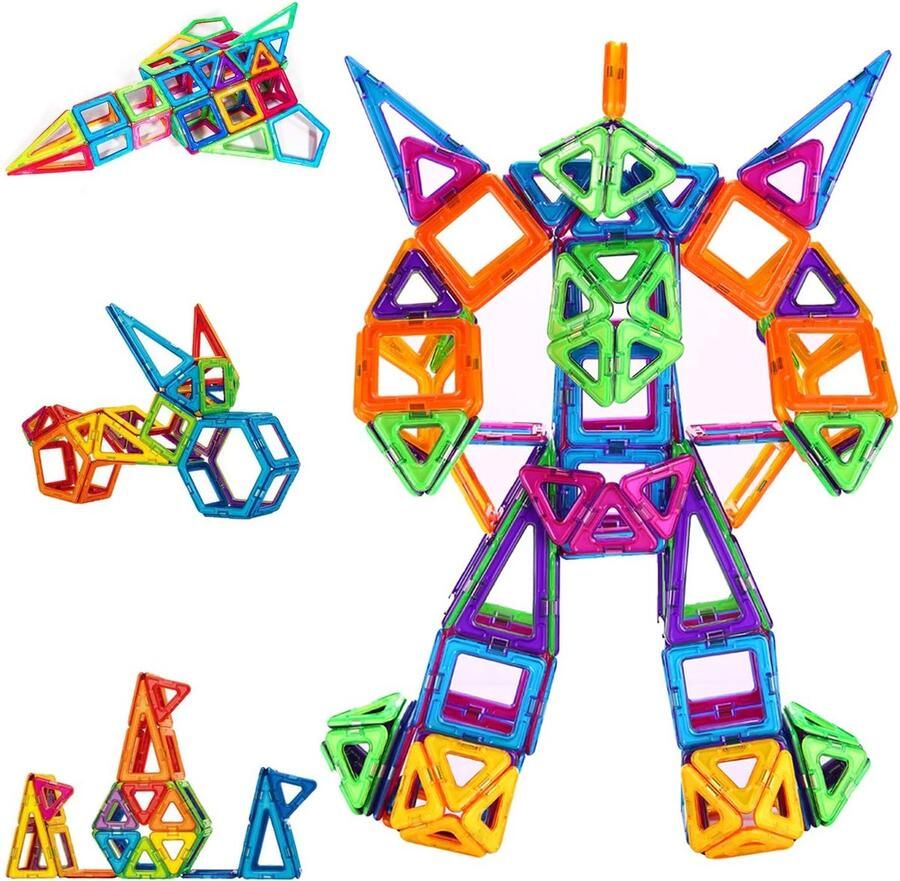 Solacis Magneet speelgoed Magneetspeelgoed Magneet speelgoed constructie Magneet speelgoed bouwen blokken Must have!