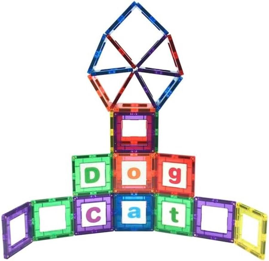 Solacis Magneet speelgoed Magneetspeelgoed Magneet speelgoed constructie Magneet speelgoed bouwen blokken Must have!